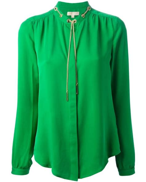 michael michael kors anjee ring detail blouse mens|Amazon.com: Michael Kors Blouses.